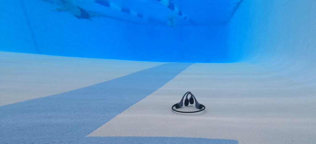 The shokz openswim pro was most useful in long pool swims to prepare for open water swimming