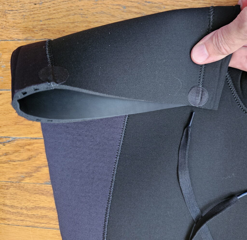 Zone 3 SCS Aerodome neoprene in the Zone 3 Elite neoprene shorts